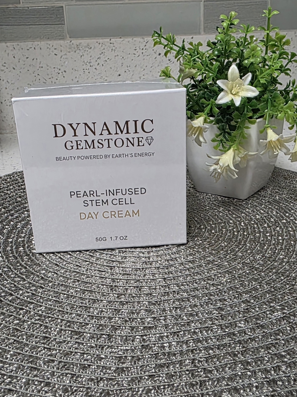 Dynamic Gemstone Pearl - Infused Stem Cell Day  Cream .